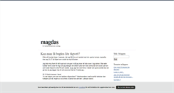 Desktop Screenshot of magdas.blogg.se