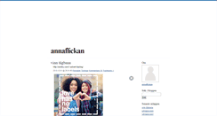 Desktop Screenshot of annaflickan.blogg.se