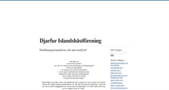 Desktop Screenshot of djarfur.blogg.se
