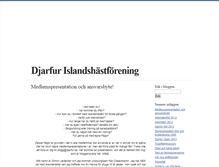 Tablet Screenshot of djarfur.blogg.se