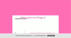 Desktop Screenshot of idabergstroom.blogg.se