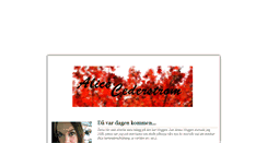 Desktop Screenshot of alicealizee.blogg.se