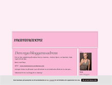 Tablet Screenshot of mammavera.blogg.se