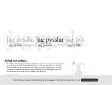 Tablet Screenshot of jagpysslar.blogg.se
