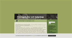 Desktop Screenshot of lidbom.blogg.se