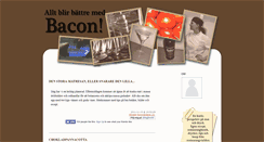 Desktop Screenshot of battremedbacon.blogg.se