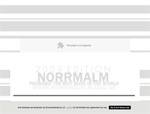 Tablet Screenshot of norrmalm.blogg.se