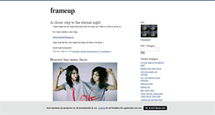 Desktop Screenshot of frameup.blogg.se