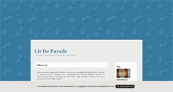 Desktop Screenshot of litdeparade1.blogg.se