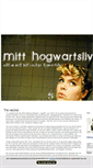 Mobile Screenshot of mitthogwartsliv.blogg.se