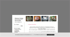 Desktop Screenshot of minervacakes.blogg.se
