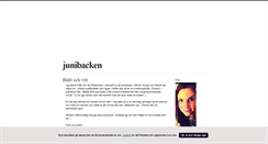 Desktop Screenshot of junibacken.blogg.se