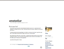 Tablet Screenshot of amatankar.blogg.se