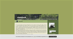 Desktop Screenshot of maddsutt.blogg.se