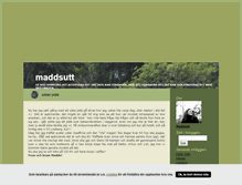 Tablet Screenshot of maddsutt.blogg.se