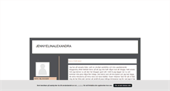Desktop Screenshot of jennyelinalexandra.blogg.se