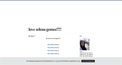 Desktop Screenshot of loveselenagomez.blogg.se