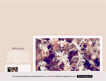Tablet Screenshot of melrosegirl.blogg.se