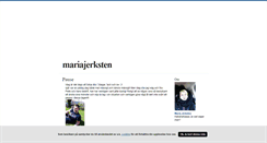 Desktop Screenshot of mariajerksten.blogg.se