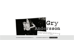 Desktop Screenshot of gryandersson.blogg.se