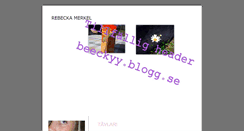 Desktop Screenshot of beeckyy.blogg.se