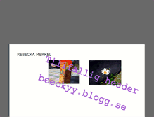 Tablet Screenshot of beeckyy.blogg.se