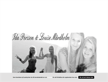 Tablet Screenshot of idaandlouise.blogg.se