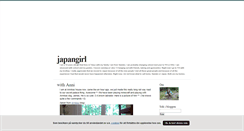 Desktop Screenshot of japangirl.blogg.se