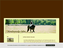 Tablet Screenshot of nordsvenskaoden.blogg.se