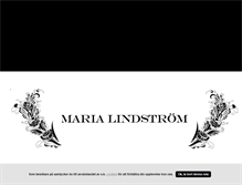 Tablet Screenshot of marialindstroms.blogg.se