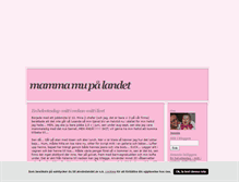 Tablet Screenshot of mammamupalandet.blogg.se