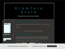 Tablet Screenshot of kramforsstyle.blogg.se
