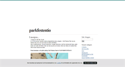 Desktop Screenshot of parkfestentio.blogg.se