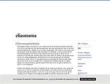 Tablet Screenshot of eliasmama.blogg.se