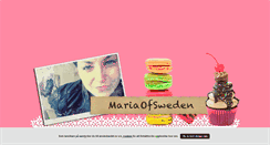 Desktop Screenshot of mariaofsweden.blogg.se