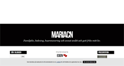 Desktop Screenshot of mariacn.blogg.se