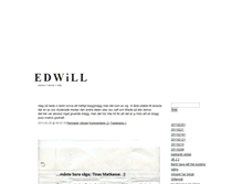 Tablet Screenshot of edwill.blogg.se