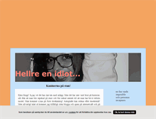 Tablet Screenshot of hellreenidiot.blogg.se