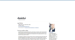 Desktop Screenshot of danielai.blogg.se