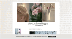 Desktop Screenshot of elviralindholm.blogg.se