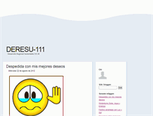 Tablet Screenshot of deresu.blogg.se