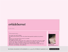 Tablet Screenshot of orkidebarnet.blogg.se