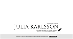 Desktop Screenshot of juliasusanna.blogg.se