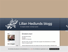 Tablet Screenshot of lillanhedlund.blogg.se