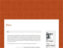 Tablet Screenshot of dios.blogg.se