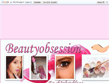Tablet Screenshot of beautyobsession.blogg.se
