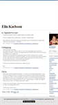 Mobile Screenshot of elinkarlsson.blogg.se
