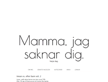 Tablet Screenshot of barajannica.blogg.se