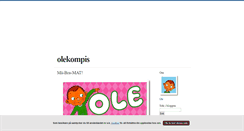 Desktop Screenshot of olekompis.blogg.se