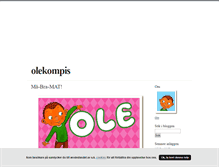Tablet Screenshot of olekompis.blogg.se